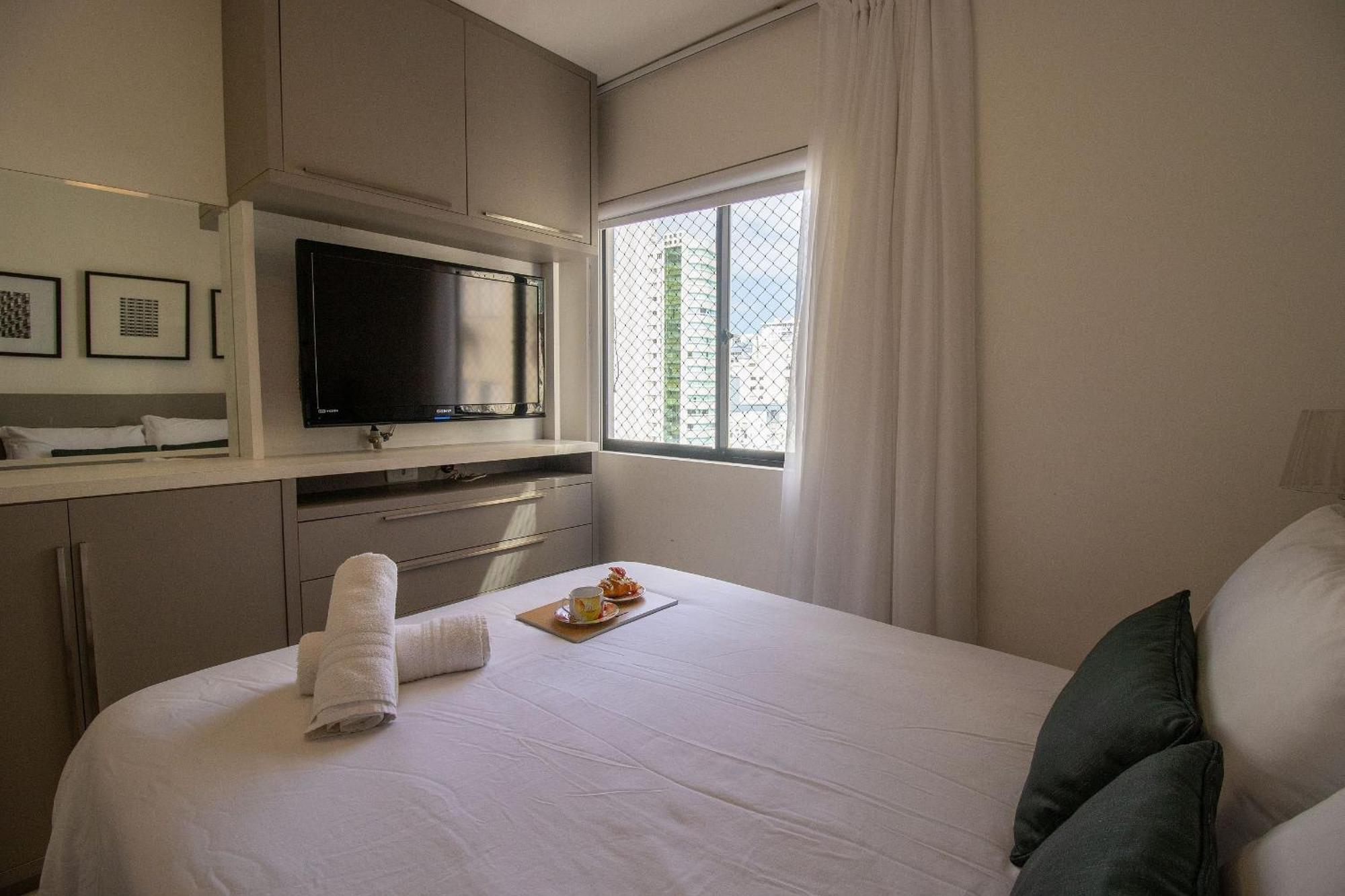 Appartement Bk81 - 3 Dorm, Climatizado, 2 Garagens, Wi-Fi à Balneário Camboriú Extérieur photo